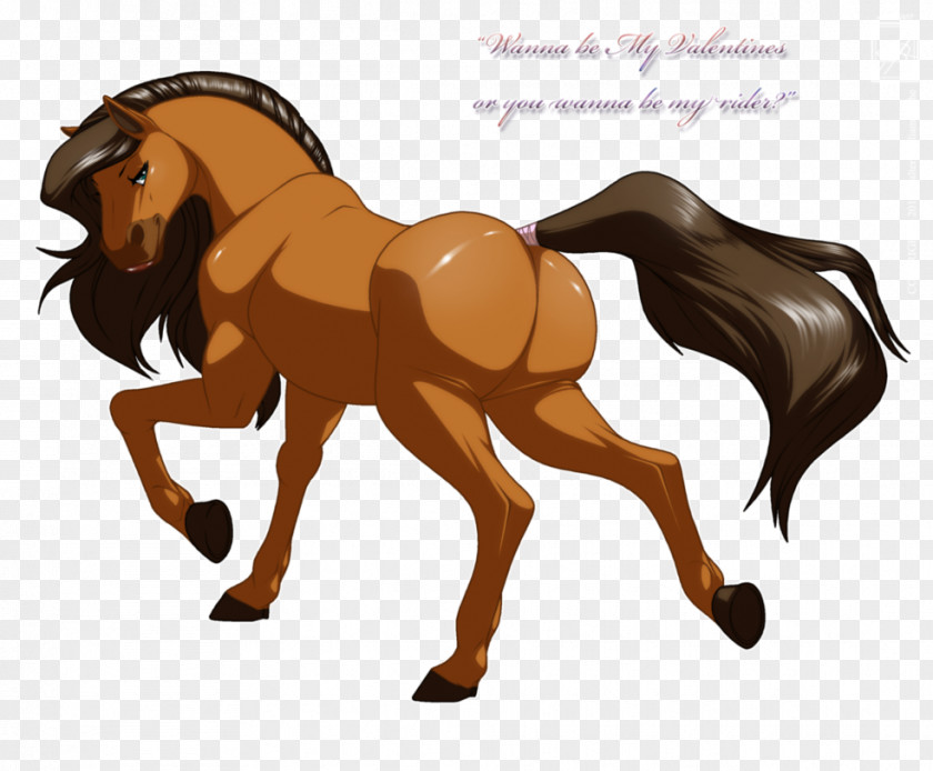 Beautifully Clipart Horse Foal Valentine's Day Mare Stallion PNG