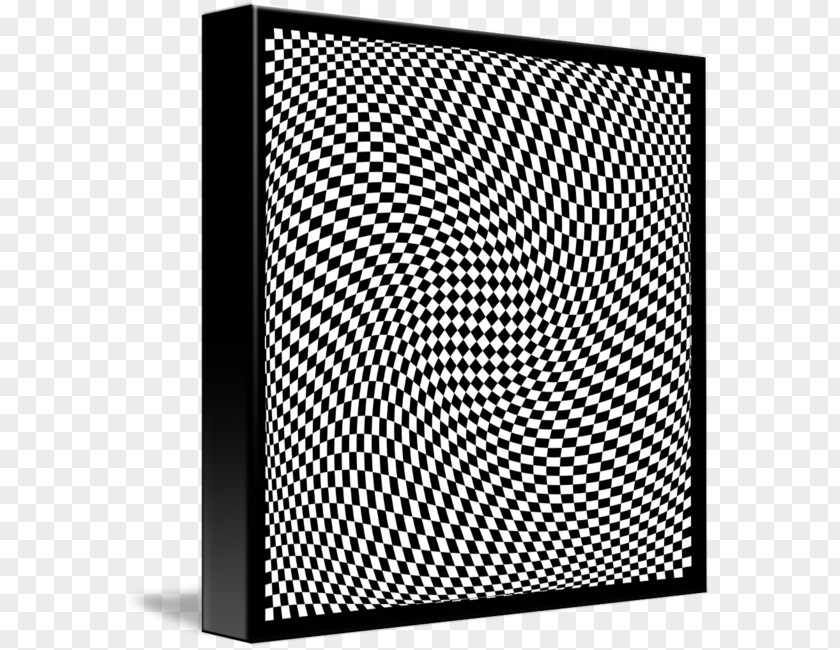 Checkerboard Black And White Pattern PNG