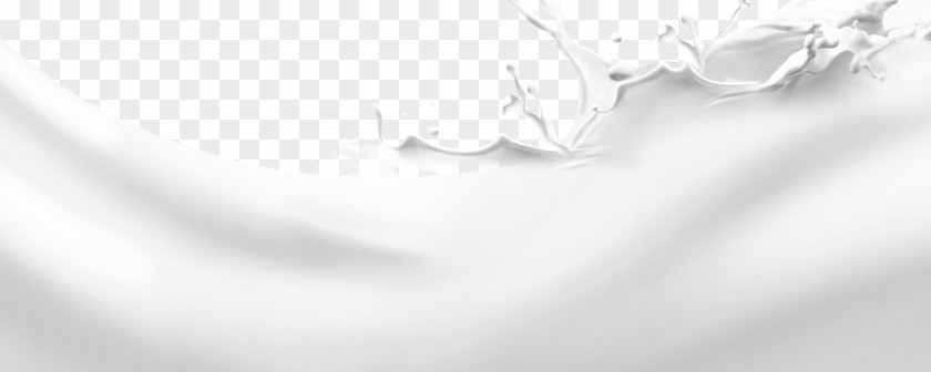 Creative White Milk Drops Black And Pattern PNG