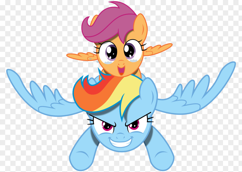 Flying My Little Pony Rainbow Dash Scootaloo Twilight Sparkle Image PNG