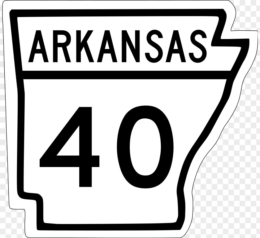 Highway 40 Arkansas Vehicle License Plates Logo State Handicapped Reserved Parking Wisconsin Sign Brand Clip Art PNG