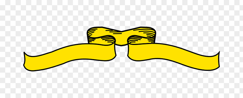 Ribbon Yellow Clip Art PNG