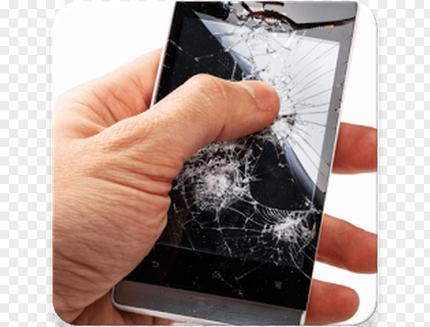 Crack Screen AndroidSmartphone Smartphone Broken Prank PNG