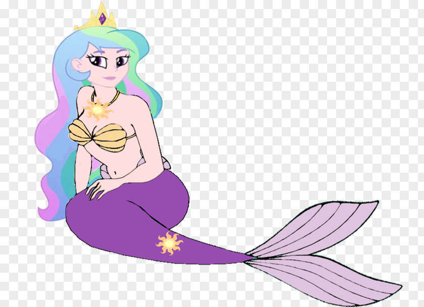 Mermaid Princess Celestia DeviantArt Twilight Sparkle PNG