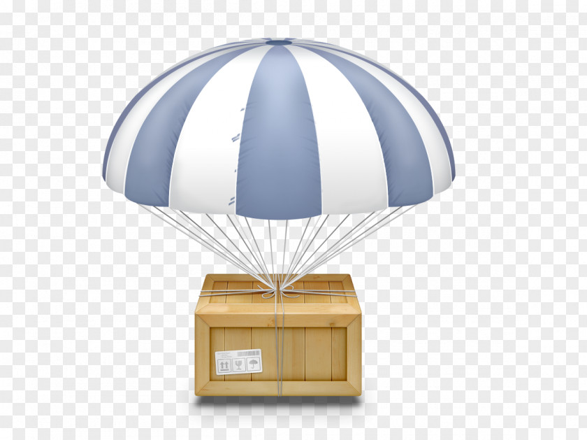 Parachute AirDrop Macintosh MacBook Pro MacOS PNG
