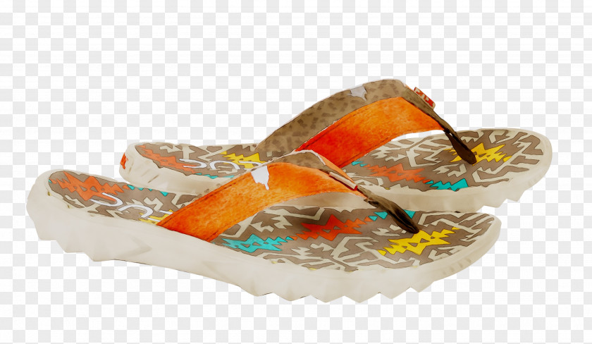 Shoe Flip-flops Product Orange S.A. PNG