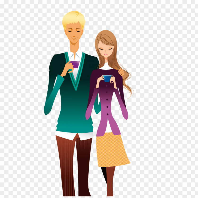 Cocktail Male And Female Royalty-free Stock Photography Clip Art PNG