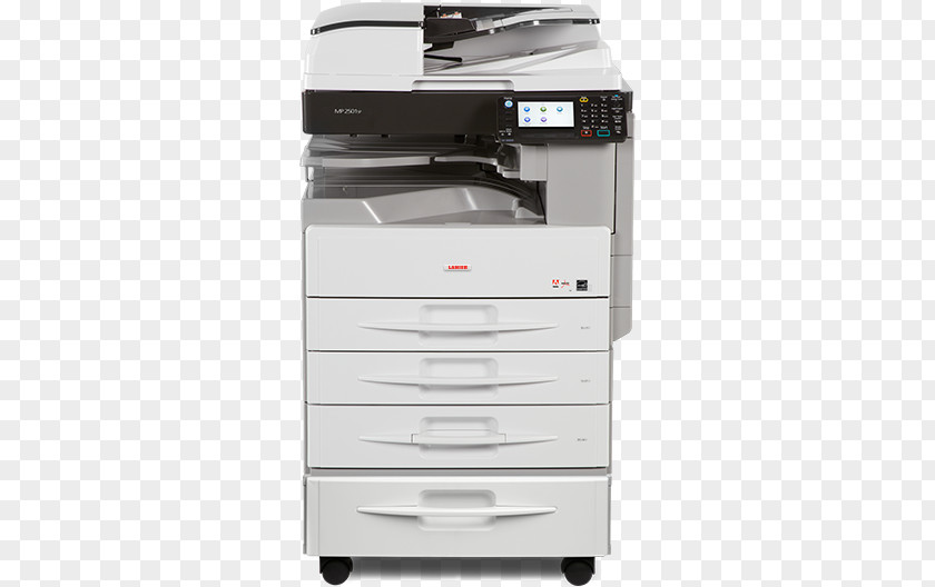Printer Multi-function Ricoh Photocopier Business PNG