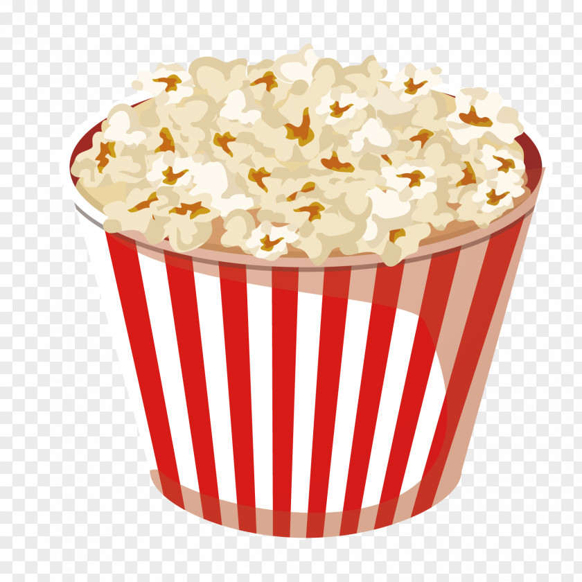 Vector Popcorn Food PNG