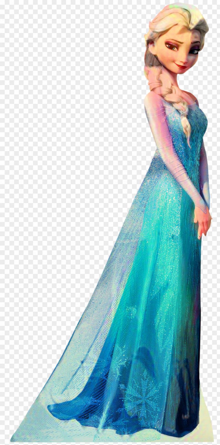 Vestido Elsa Frozen Dress Kokerjurk PNG