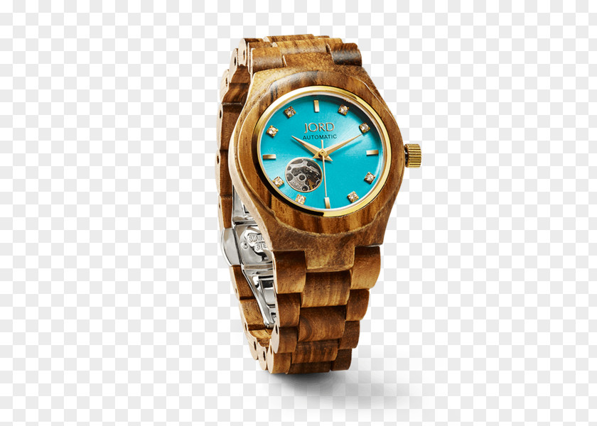 Watch Jord Strap Wood Automatic PNG