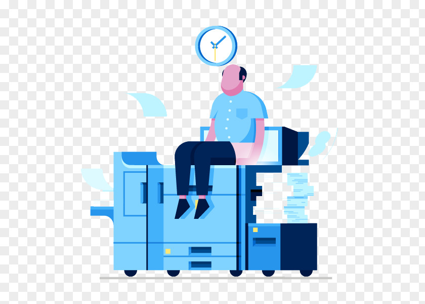 Business Office Dribbble Illustration PNG