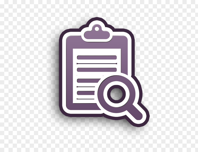 List Icon Global Logistic Clipboard Search Symbol PNG