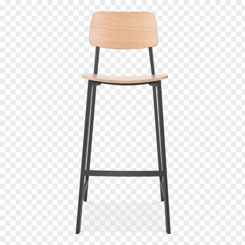 Oak Bar Stool Furniture Chair Seat PNG