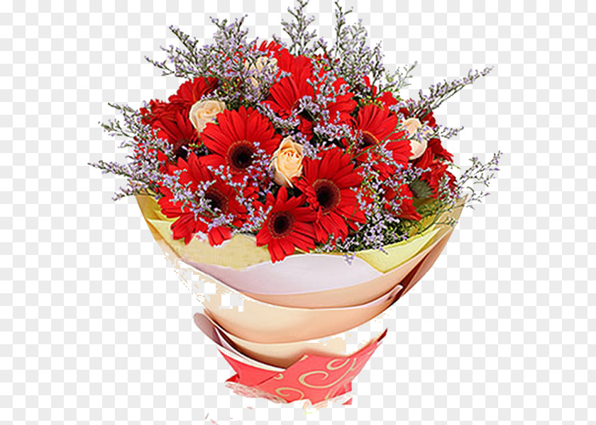 Bouquet Floral Design Flower Red Rose PNG