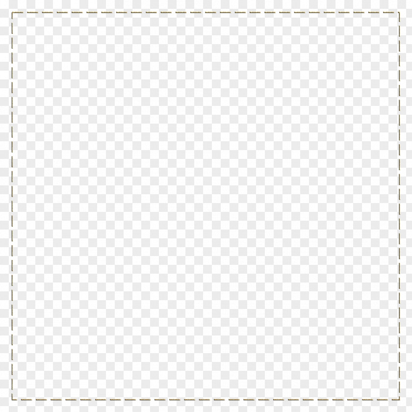 Hand-painted Frame Border ,Dotted Line Square Symmetry Area Angle Pattern PNG