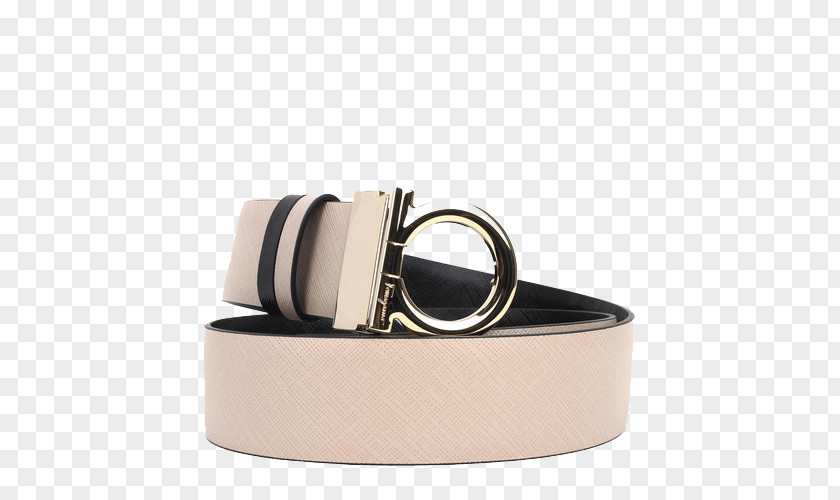Pale Pink Belt Cattle Light Leather PNG