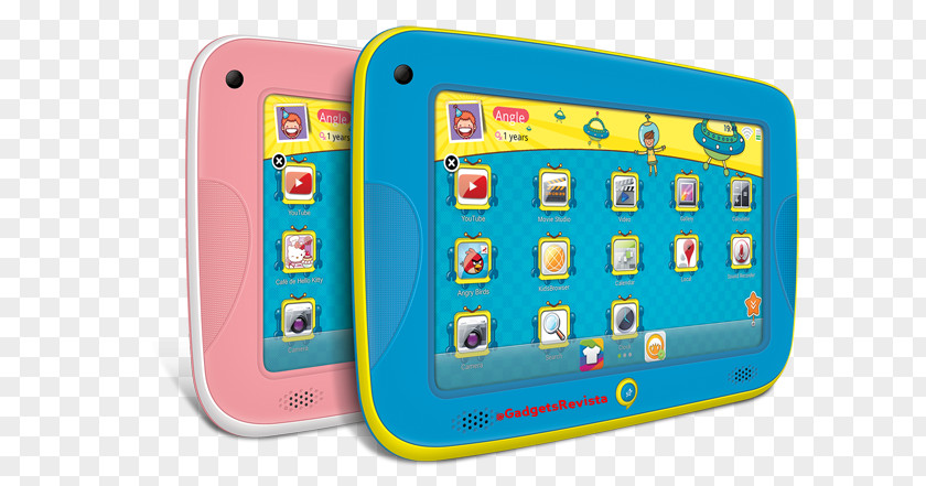 Android Tablet Telephony Electronics Portable Electronic Game Educational Toys PNG