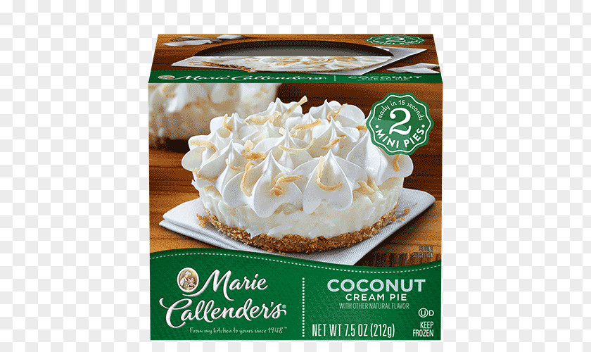 Creamed Coconut Cream Pie Pot Apple PNG