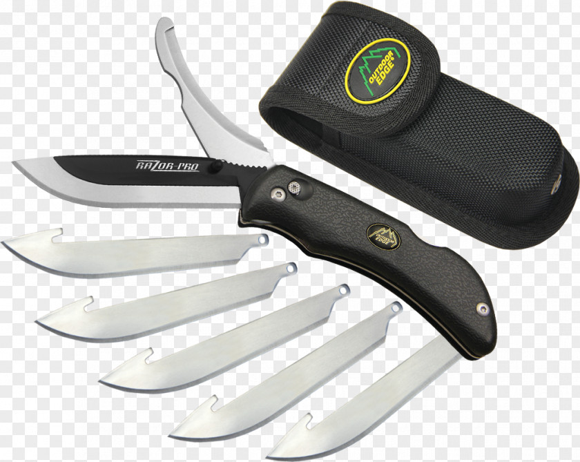Razor Blade Pocketknife Hunting & Survival Knives PNG