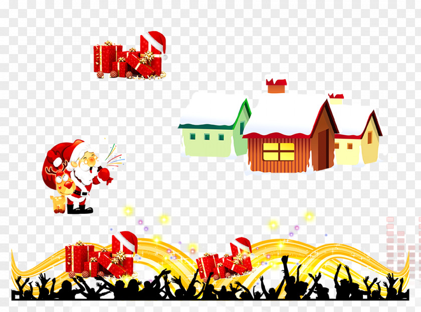 Santa Claus Christmas Illustration PNG