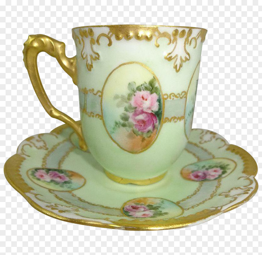 Tea Coffee Cup Porcelain Teacup Saucer PNG