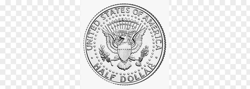 Us Coins Cliparts Denver Mint Kennedy Half Dollar United States Coin PNG