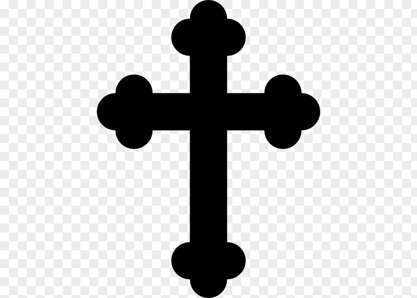 Cross Outline Christian Clip Art PNG