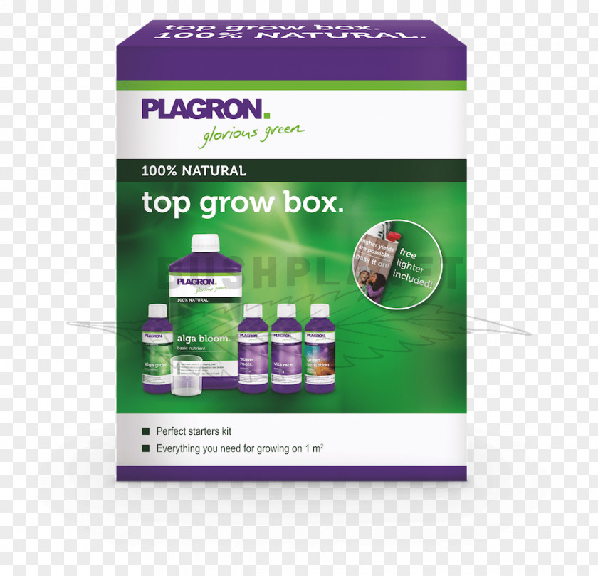 Grow Box Plans Fertilizer Kit Plagron Top Start Natural Terra PNG