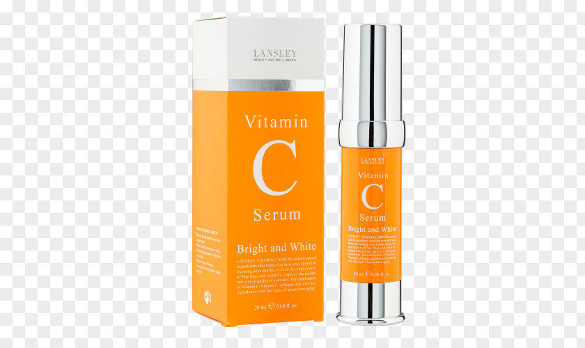 Lansley Vitamin C Serum Bright And White Ascorbyl Palmitate Acne Face PNG