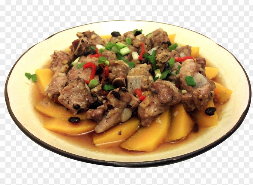 Soy Sauce Pork Ribs Steamed Pumpkin Pull Material Free Chinese Chicken Salad Gyro Soup Pasta PNG