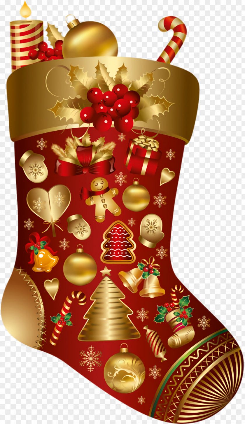Interior Design Holiday Ornament Christmas Stocking Socks PNG