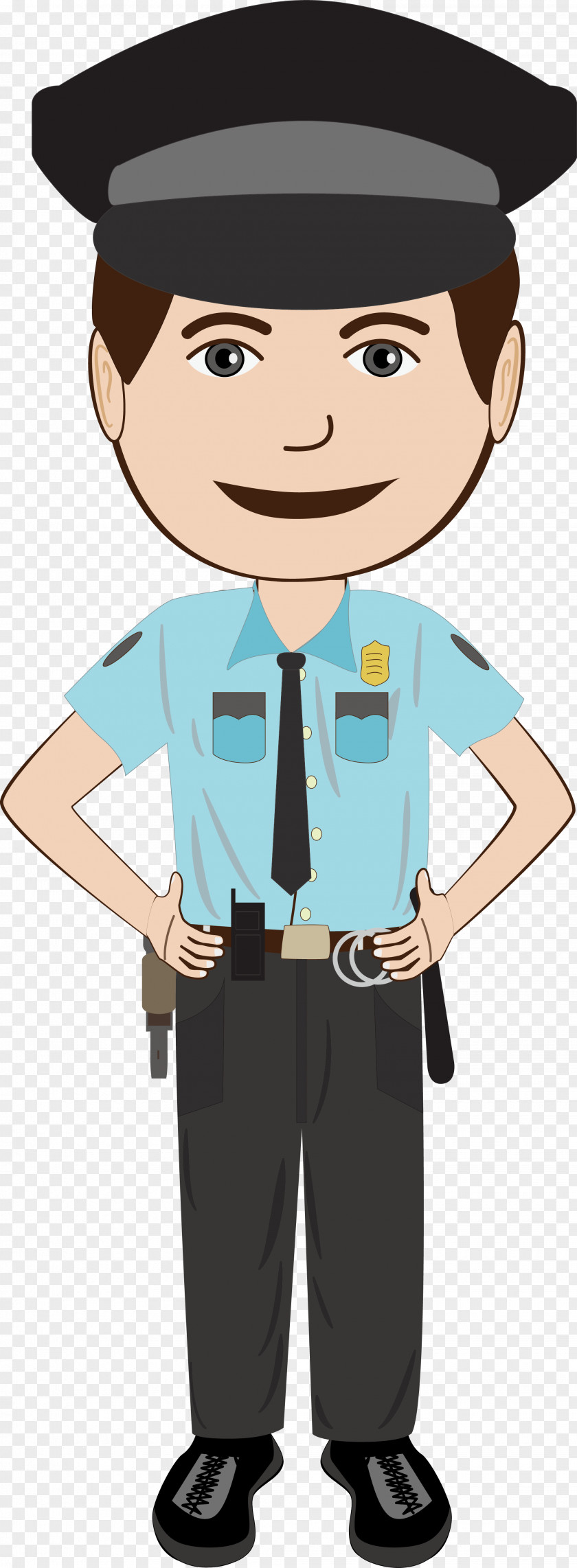 Vector Police Officer Royalty-free Illustration PNG