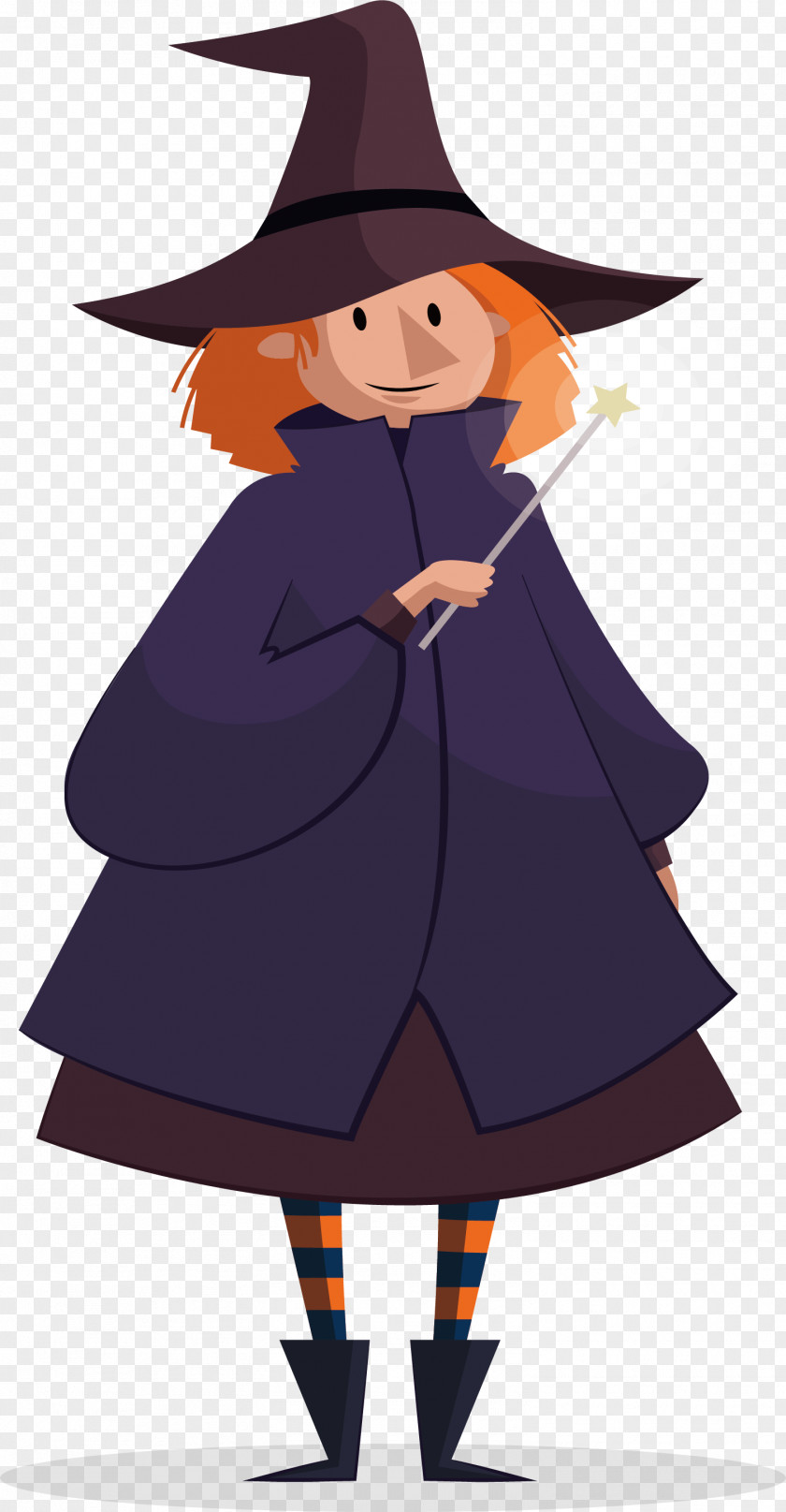 Witch Robe Witchcraft Illustration PNG