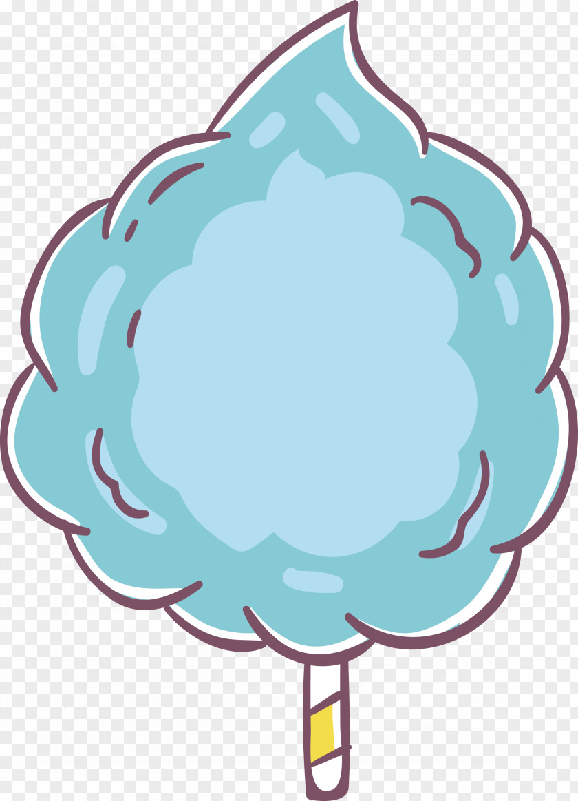 Blue Cartoon Ice Cream Clip Art PNG