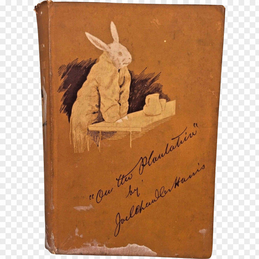 Book On The Plantation Uncle Remus And His Friends Swiss Family Robinson Manuscript PNG