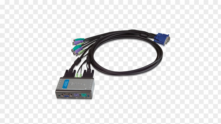Connect Computer Keyboard Mouse KVM Switches PS/2 Port PNG