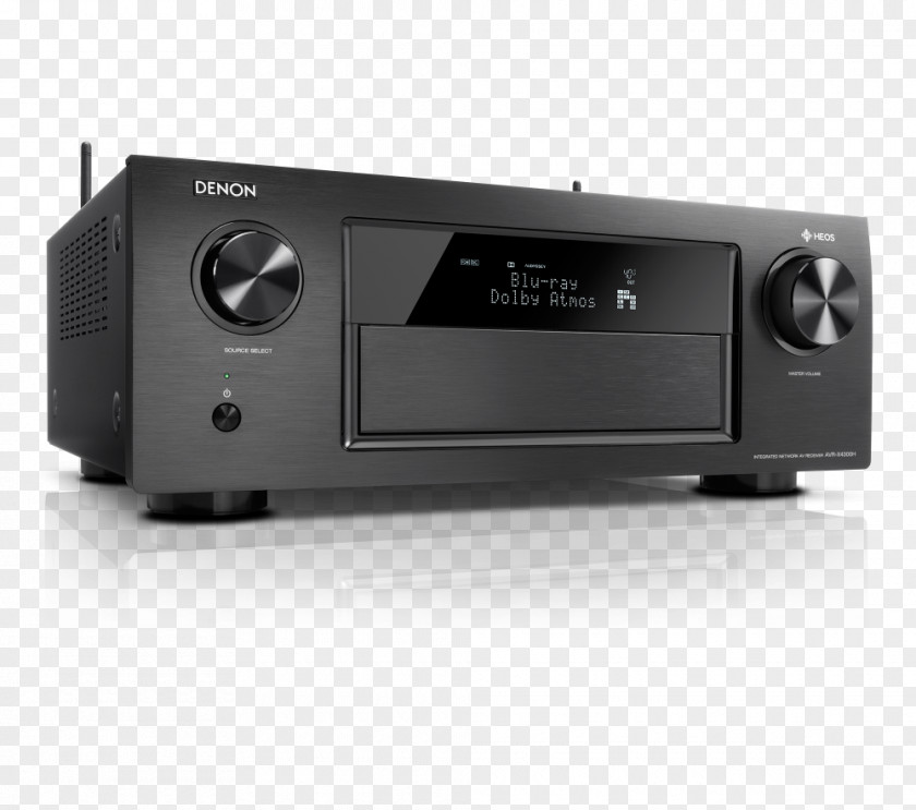 Denon AVR X4400H AVR-X4400H 9.2 Channel AV Receiver Dolby Atmos PNG
