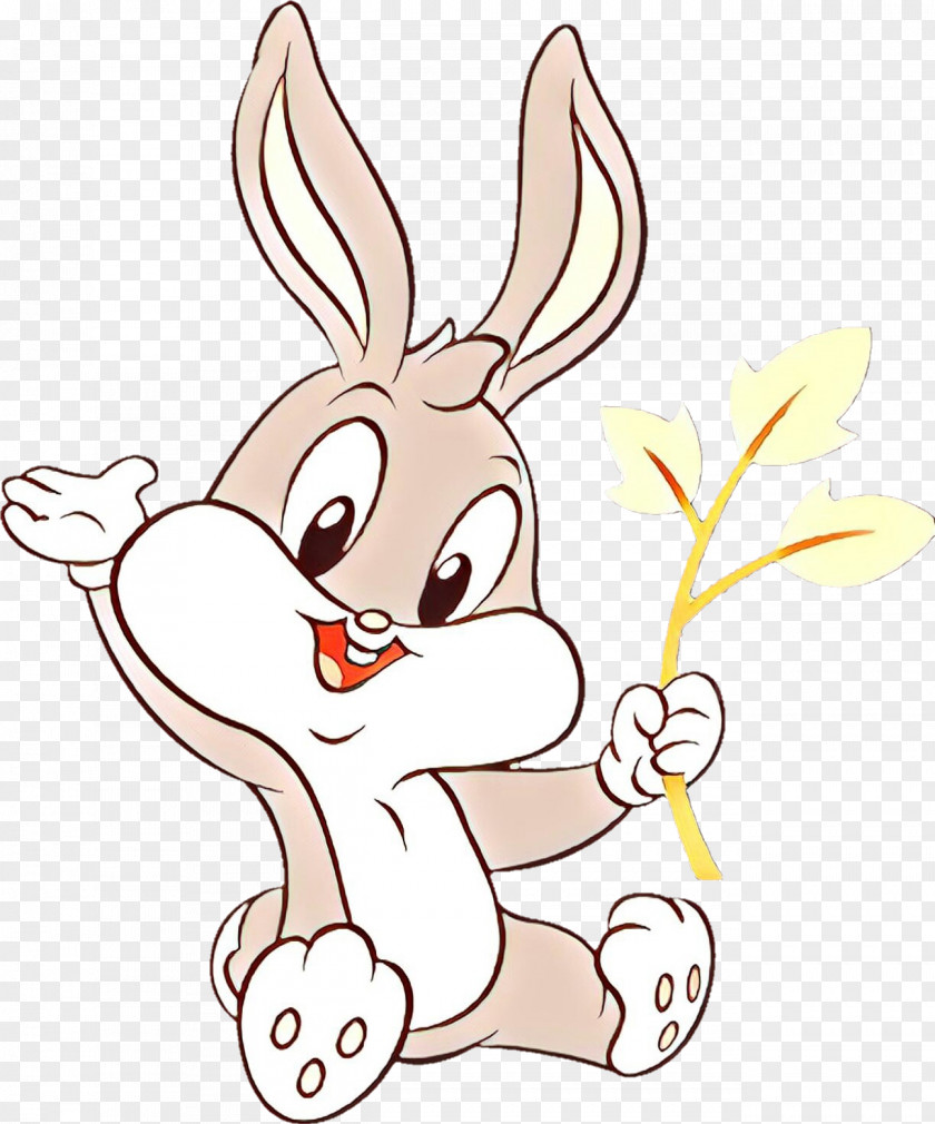 Ear Domestic Rabbit Cartoon White Nose Rabbits And Hares PNG