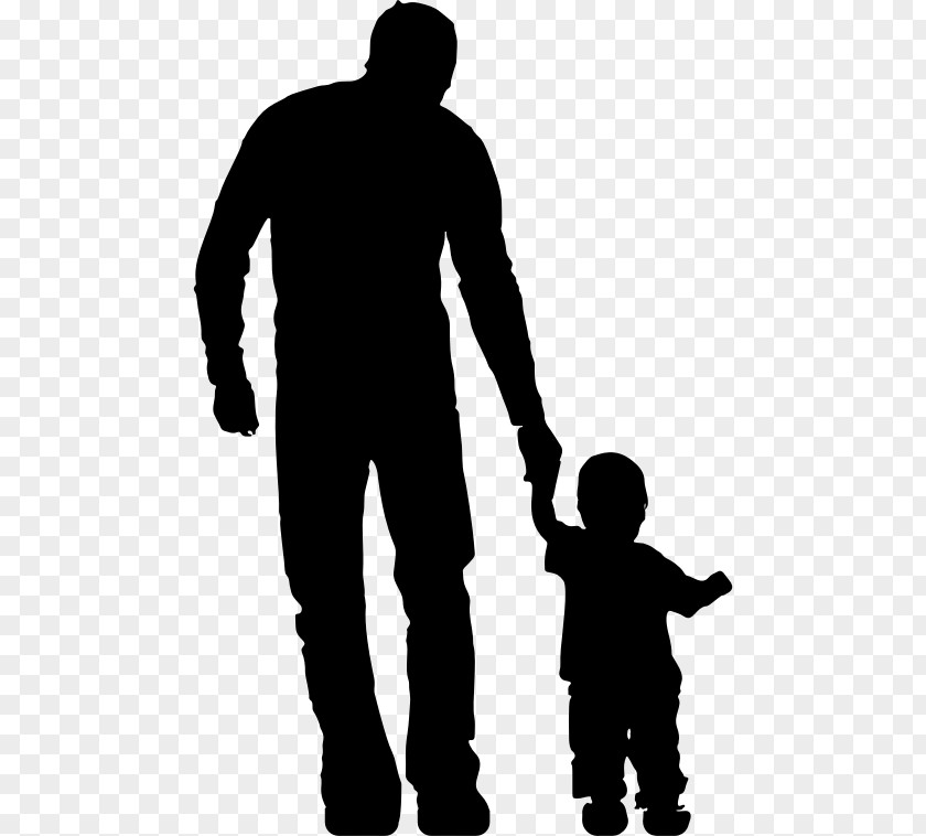 Father Silhouette Drawing Child Clip Art PNG