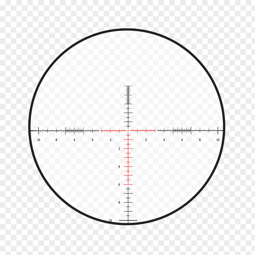 Mil Telescopic Sight Reticle Milliradian Vortex Optics Spotting Scopes PNG