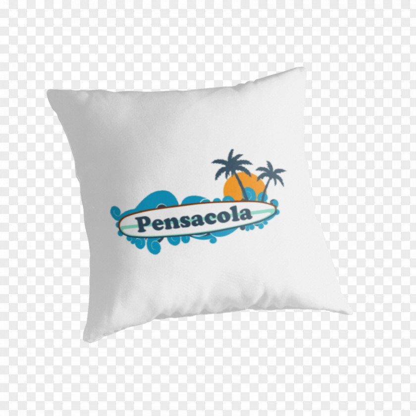 Pillow Pensacola Beach Cushion Throw Pillows Cocoa PNG