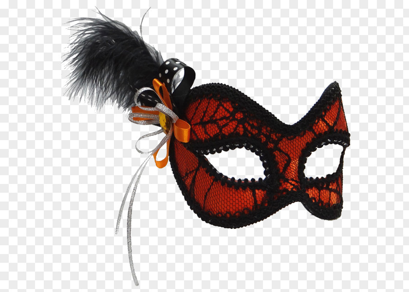 Plumas De Ave Mask Clothing Accessories Halloween Masquerade Ball Red PNG