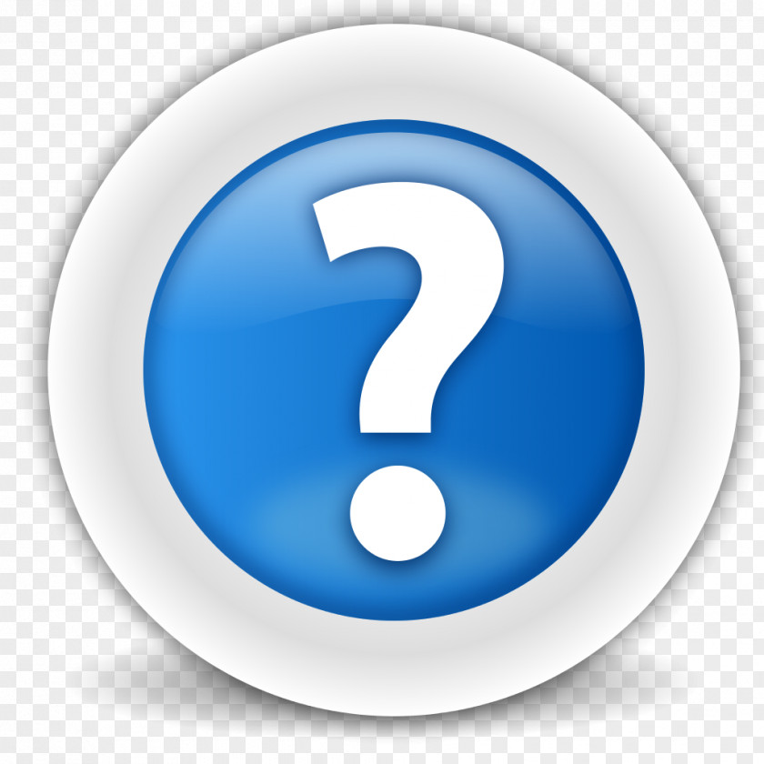 Question Icon Technical Support User PNG