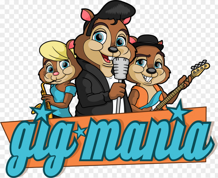 Cartoon Logo Chipmunk Graphic Designer PNG