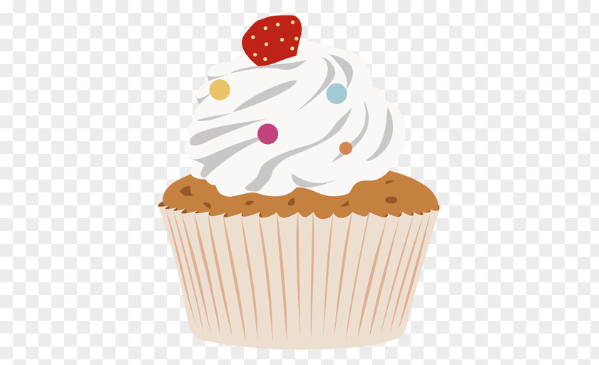 Garnish Cupcake Muffin Red Velvet Cake Buttercream PNG