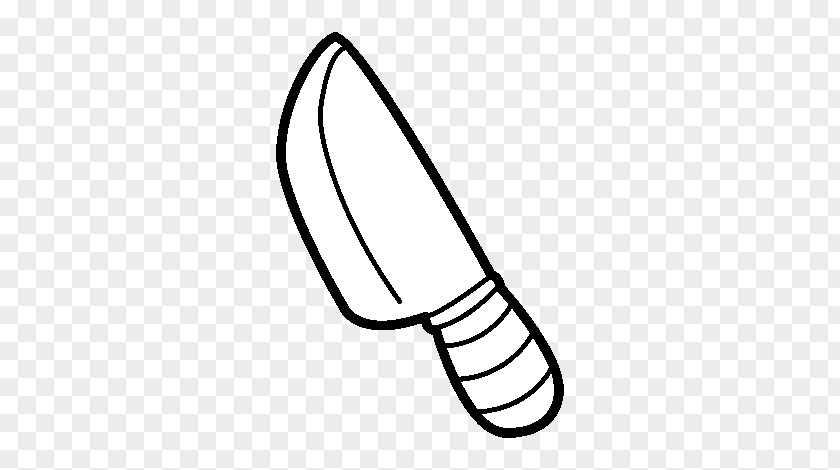 Knife Coloring Book Kitchen Knives Fork PNG