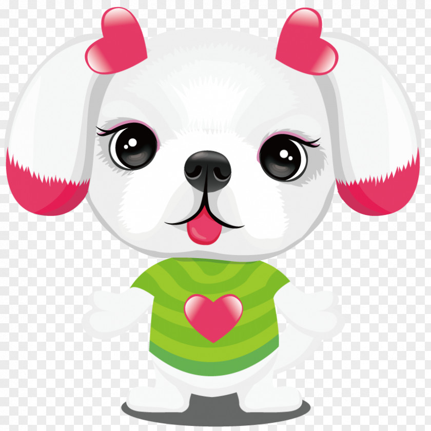 Vector Cute Dog Siberian Husky Pug Jack Russell Terrier Dachshund Puppy PNG