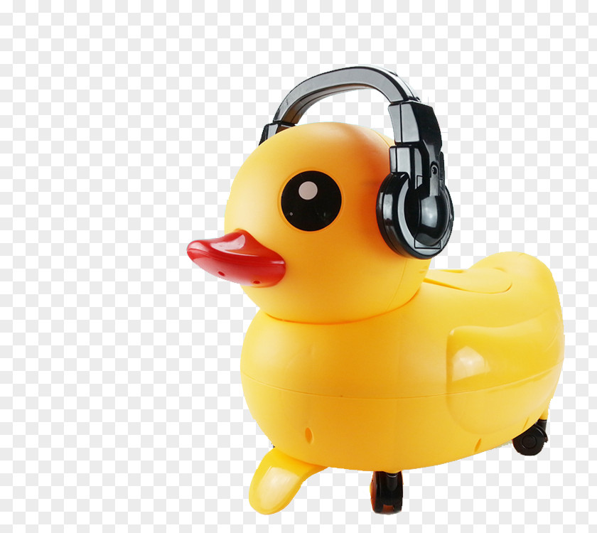 Big Yellow Duck Toilet Flush PNG