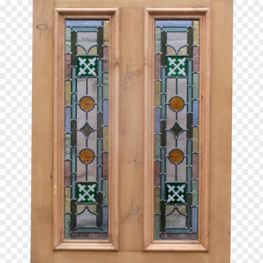 Glass Display Panels Stained Window Door Handle PNG